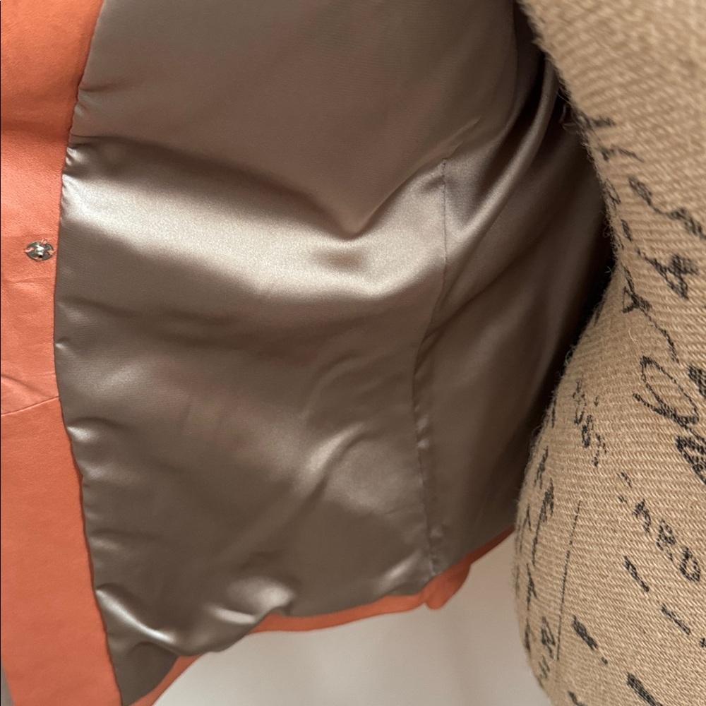 Elie Tahari Terracotta Belted Blazer - Picture 8 of 10
